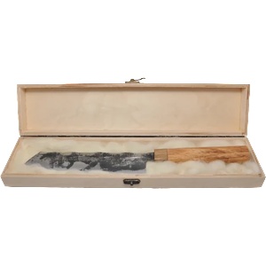 Chefsblade Кухненски нож - Ръчна изработка - България - Стомана N690 - Kiritsuke - 18 см. - CB 100079