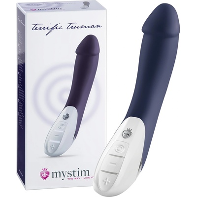 Mystim Terrific Truman - 2 мотора вибратор (син)