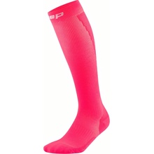 CEP Kompresné podkolienky Core run compression socks tall women pink