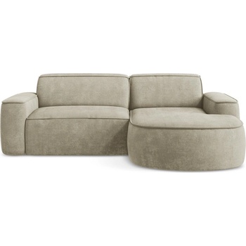 makamii Бежов шенилов ъглов диван (десен ъгъл) Omao - Makamii (OMAO_RC_S_61_P1_C7)