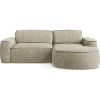 makamii Бежов шенилов ъглов диван (десен ъгъл) Omao - Makamii (OMAO_RC_S_61_P1_C7)
