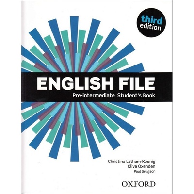 English File Pre-int.Student´s Book 3rd ed. 2019 - Oxenden Clive