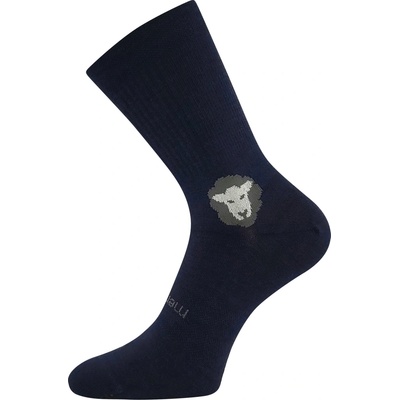 Voxx ponožky Barefootik merino 3 pár 124980 tm.modrá