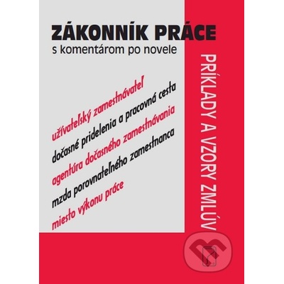 Zákonník práce s komentárom po novele