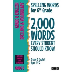 Spelling Words for 6th Grade (ISBN: 9781912956326)