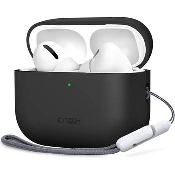 Tech-Protect Силиконов калъф Tech-Protect за AirPods Pro 3 - черен (5906302333028)