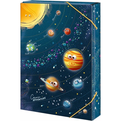 Argus box na sešity A4 Cosmic Adventure
