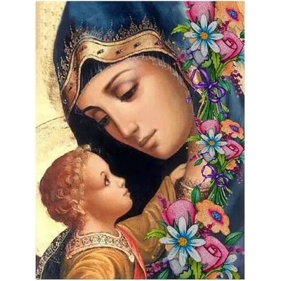 Богородица с младенеца 30/40 см