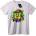 NOONEBRAND Тениска SpongeBob DJ - XXS, White