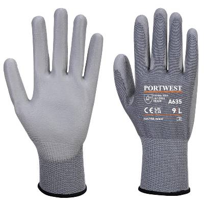 PORTWEST Rukavice Eco-Cut A635, proti pořezu POR-A635G7RXL XL Šedá