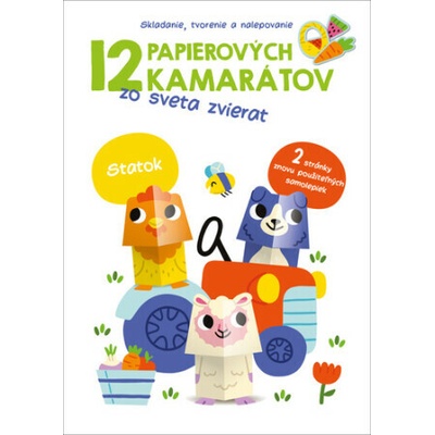 12 papierových kamarátov zo sveta zvierat Statok – Hledejceny.cz