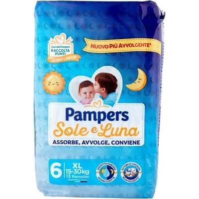 Pampers Sole e Luna XL 13 ks