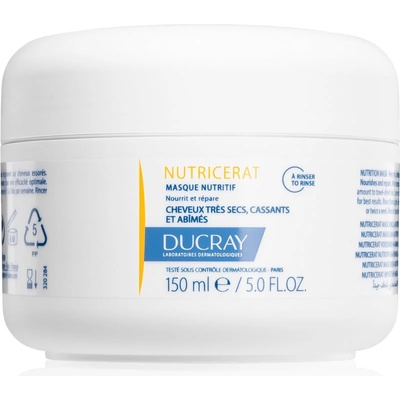 Ducray Nutricerat подхранваща маска за коса за суха и увредена коса 150ml