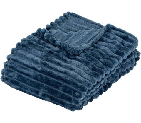 Atmosphera deka polyester modrá 130x170