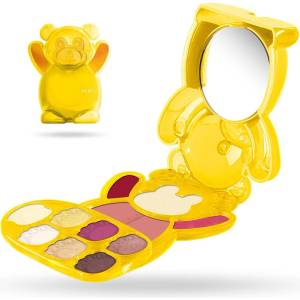 Pupa HAPPY BEAR 010280A005 Yellow грим палитра за лице очи и устни