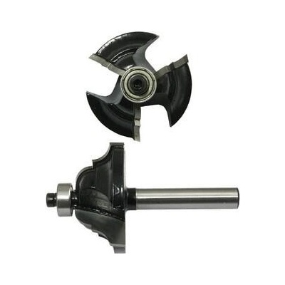 NÁSTROJE CZ Fréza profilová D 42,9mm 70/19,7 s ložiskem 12,7mm 3z SK na dřevo - CZFD3B-PDL43-20