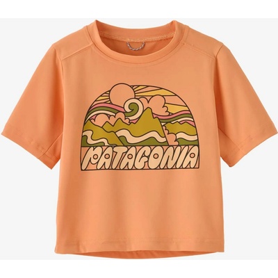 Patagonia Cap SW T-Shirt fitz roy rays/heirloom peach
