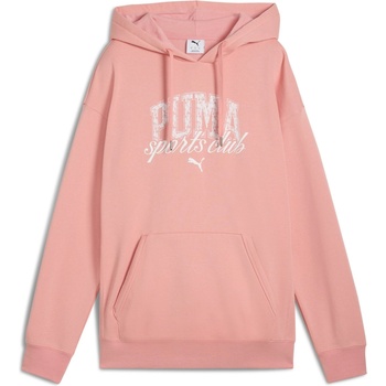 Image 1 of PUMA Суичър Puma Women's Overhead Hoodie - Pink Fruit