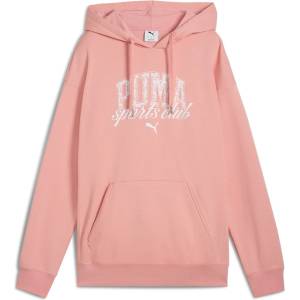 PUMA Суичър Puma Women's Overhead Hoodie - Pink Fruit