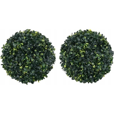 vidaXL Umělé buxus koule 2 ks 45 cm