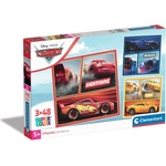 Clementoni Детски пъзел Clementoni от 3 x 48 части - Колите (вариант 1) (25305) - ozone