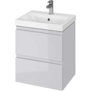 Cersanit Moduo - Шкаф за мивка, 57x49x40см, 2 чекмеджета, сив S929-011 (S929-011)