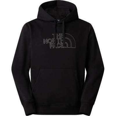 The North Face Мъжки суичър The North Face Drew Peak Light Hoodie - Black / Anthracite Grey - размер XL (017-3722-0615)