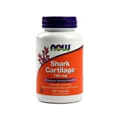 NOW Хрущял от акула 750 мг. - Shark Cartilage - 100 капсули - NOW FOODS, NF3270