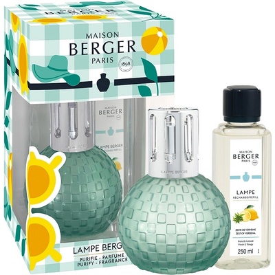 Maison Berger DISKO lampa Green s náplní ZEST VERBENA Summer 250 ml