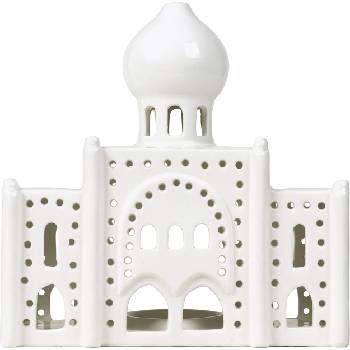 Kähler Лампион за свещи Urbania Tivoli Nimb бял (691056)