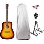 Pasadena SG028 Premium SET Vintage Sunburst Акустична китара