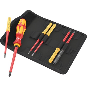 Wera Комплект изолирани отвертки Wera - Kraftform Kompakt VDE, 7 Universal 2, 7 части (5006601001)