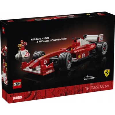 LEGO® ICONS 11375 Ferrari F2004 a Michael Schumacher – Zboží Mobilmania