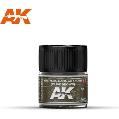 AK Real Colors Ohryuko Nana Go Shoku Olive Brown 10 ml.