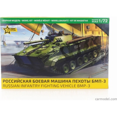 Zvezda Tank Bmp-3 Russian Infantry Military 1:72