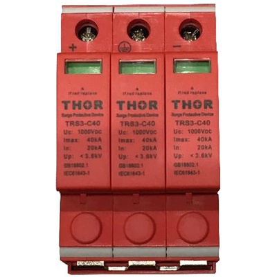 DC prepäťová ochrana 1000 V 3P THOR, T2 2542