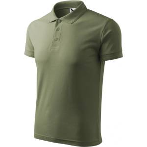 MALFINI Работна поло тениска Pique Khaki 200 g/m2 от памук и полиестер (203091)