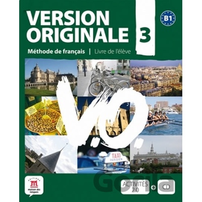 Version Originale 3 Livre de léleve + CD + DVD