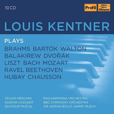 Johannes Brahms - Louis Kentner Plays CD