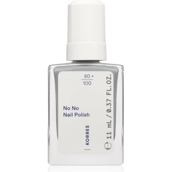 KORRES No No Nail Polish подхранващ лак за нокти цвят 75 Foggy Blue 11ml