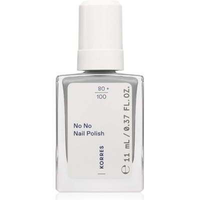 KORRES No No Nail Polish подхранващ лак за нокти цвят 75 Foggy Blue 11ml