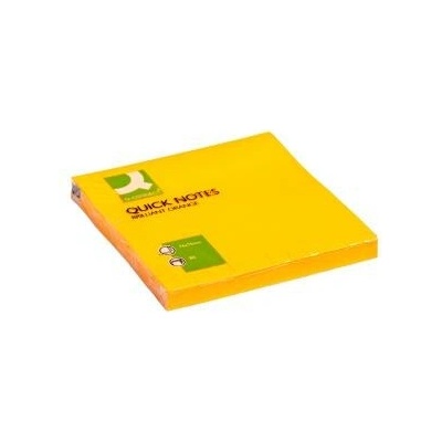 Q-CONNECT Bloček Q-CONNECT neónové 76x76mm oranžové (QC010517)