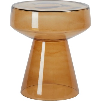 Light & Living Стъклена кръгла странична масичка ø 37 cm Dakwa - Light & Living (6779060)