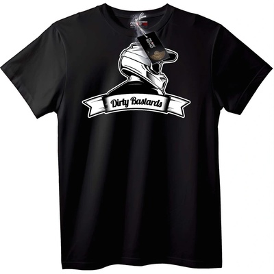 NOONEBRAND Тениска Мръсни Негодници - 2XL, White