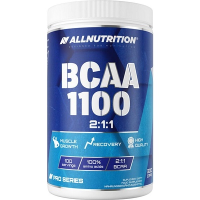 AllNutrition BCAA 1100 2:1:1 300 kapslí