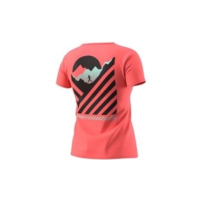 Dynafit Dámske Tričko Graphic Cotton T Shirt Beet Red
