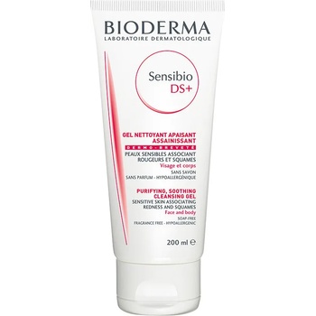 BIODERMA Почистващ и успокояващ гел - пяна за чувствителна кожа , Bioderma Sensibio Ds+ , 200ml