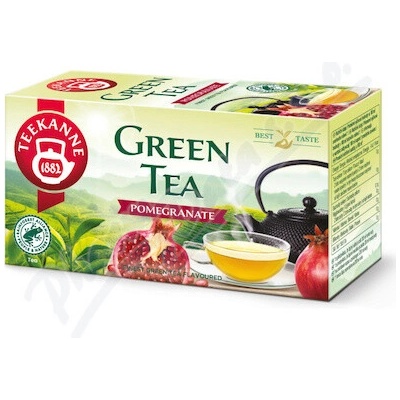 TEEKANNE Green Tea Pomegranate 20 x 1,75 g