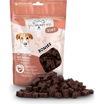 Yummeez Soft Bonies s koňským masem 165 g