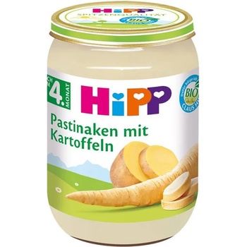 Image 1 of Hipp Био зеленчуково пюре Hipp - Пащърнак с картофи, 190 g (4170)